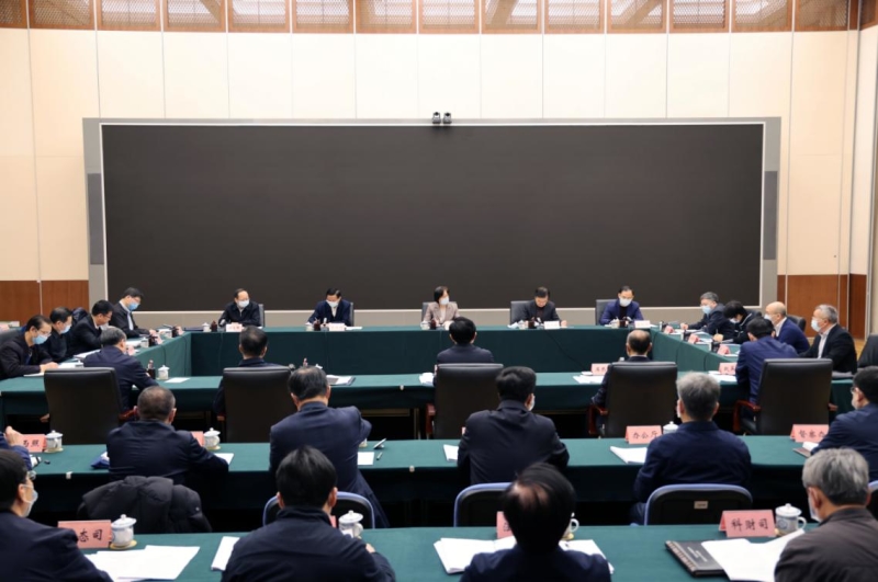 全國人大常委會(huì)副委員長沈躍躍率調(diào)研組到生態(tài)環(huán)境部調(diào)研